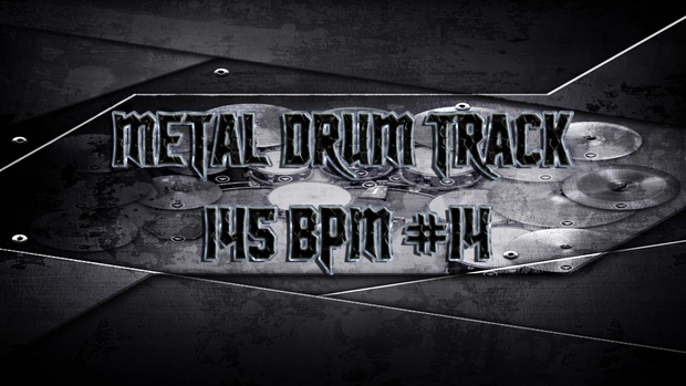 Metal Drum Track 145 BPM #14 - Preset 2.0