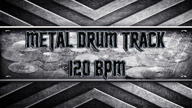 Metal Drum Track 120 BPM