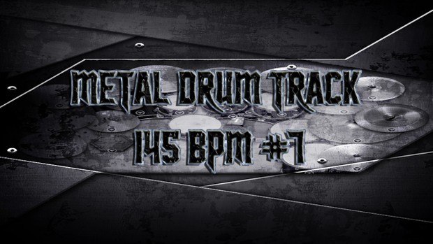Metal Drum Track 145 BPM #7 - Preset 2.0