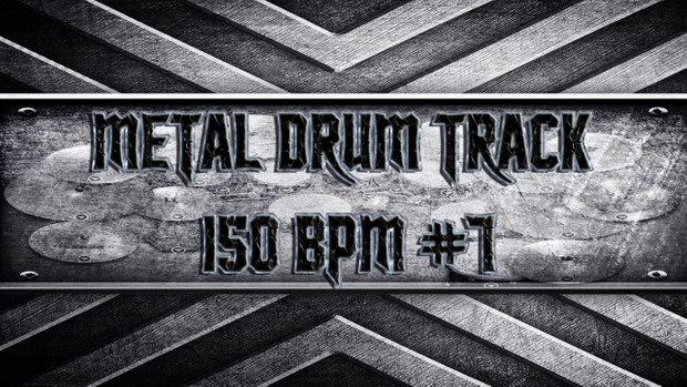 Metal Drum Track 150 BPM #7