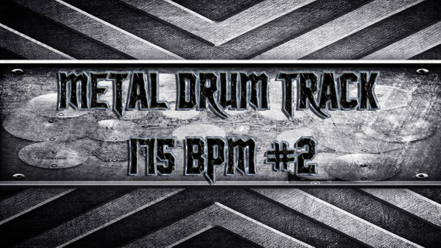 Metal Drum Track 175 BPM #2