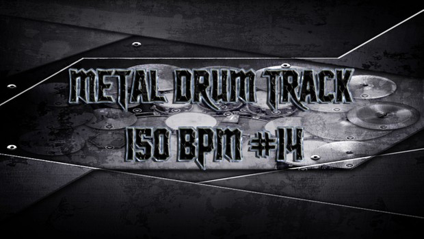 Metal Drum Track 150 BPM #14 - Preset 2.0