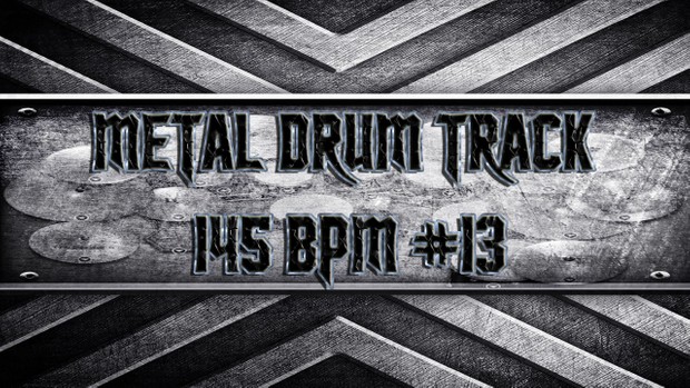 Metal Drum Track 145 BPM #13
