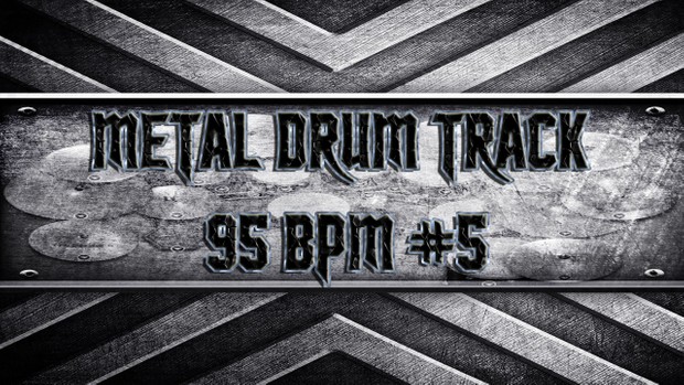 Metal Drum Track 95 BPM #5