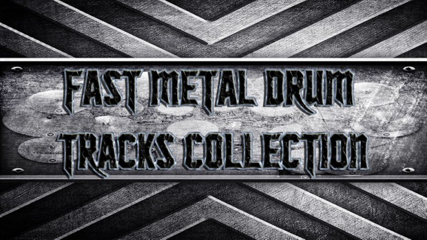 Fast Metal Drum Tracks Collection