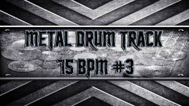 Metal Drum Track 75 BPM #3