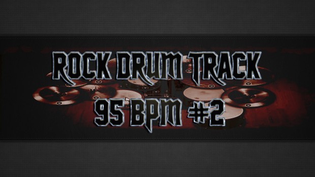 Rock Drum Track 95 BPM #2