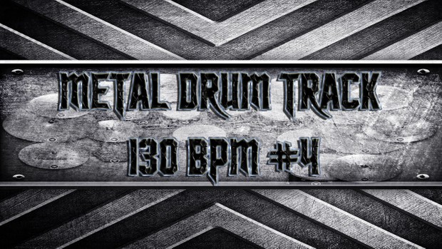 Metal Drum Track 130 BPM #4