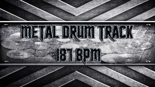 Metal Drum Track 187 BPM