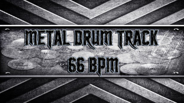 Metal Drum Track 66 BPM