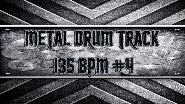 Metal Drum Track 135 BPM #4