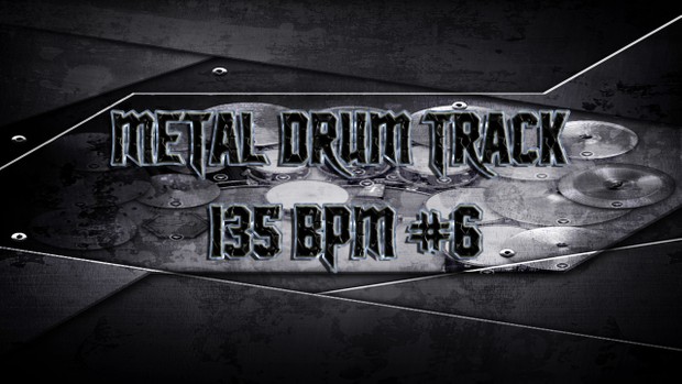 Metal Drum Track 135 BPM #6 - Preset 2.0