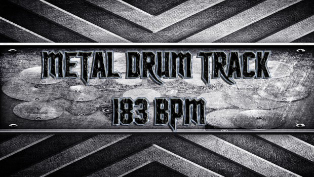Metal Drum Track 183 BPM