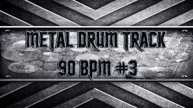Metal Drum Track 90 BPM #3