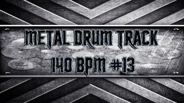Metal Drum Track 140 BPM #13