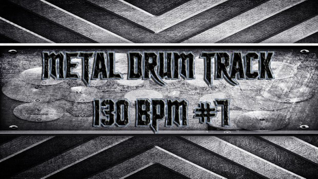 Metal Drum Track 130 BPM #7