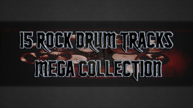 15 Rock Drum Tracks Mega Collection