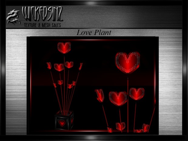 Valentines Love Plant MESH - $3.00