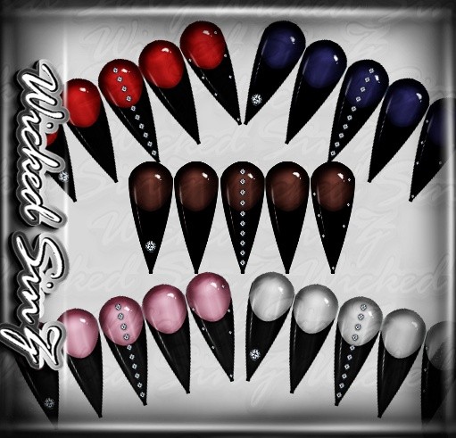 STILETTO NAILS PACK 1
