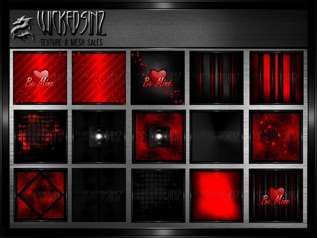 Be Mine - 24 Textures $ 7.50