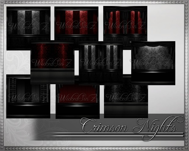 Crimson Night - 39 Textures - $4.00