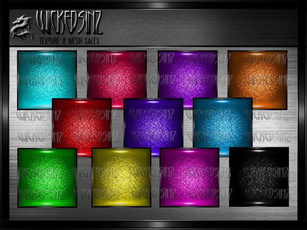 Pvc Glitter - 12 Textures - $3.00