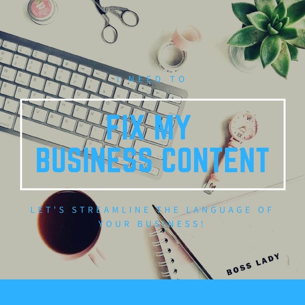 FIX MY BUSINESS CONTENT