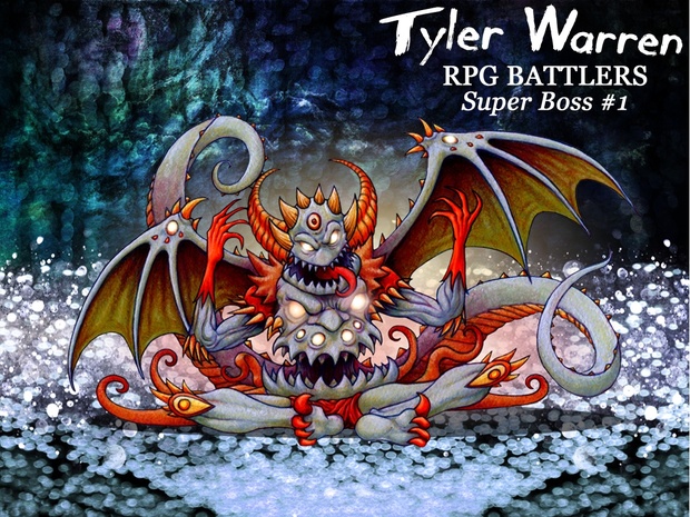 *NEW* Super Boss Series #1 - Tyler Warren RPG Battlers
