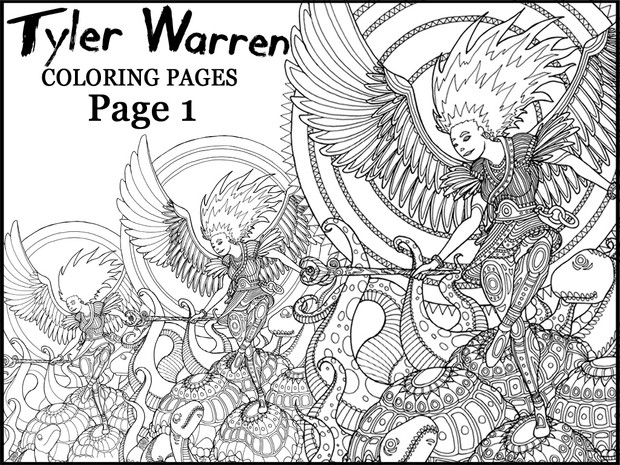 Page 1 - Tyler's Printable Coloring Pages