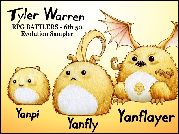 FREE - Tyler Warren RPG Battlers - 6th 50 - Yanfly Evolution Sampler