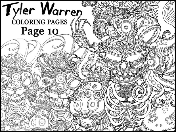 Page 10 - Tyler's Printable Coloring Pages