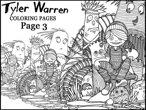 Page 3 - Tyler's Printable Coloring Pages