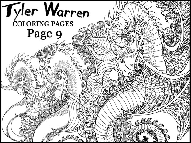 Page 9 - Tyler's Printable Coloring Pages