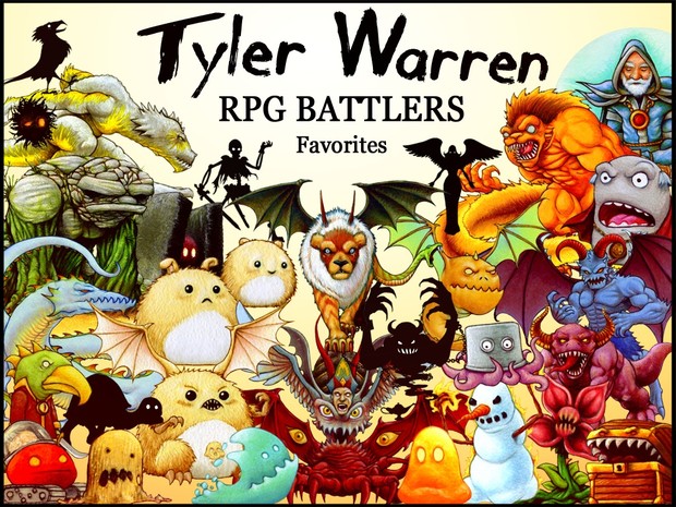 FREE - Tyler Warren RPG Battlers - Favorites Pack (30)
