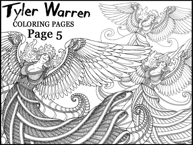 Page 5 - Tyler's Printable Coloring Pages