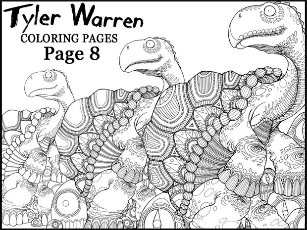 Page 8 - Tyler's Printable Coloring Pages