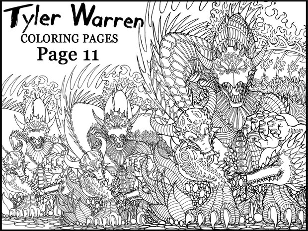Page 11 - Tyler's Printable Coloring Pages