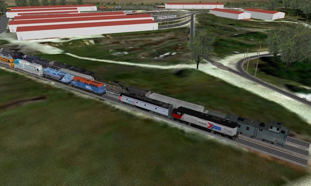 Illinois Railway Museum Route for Open Rails Train Simulator