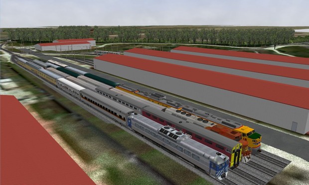 Illinois Railway Museum Route for Open Rails Train Simulator
