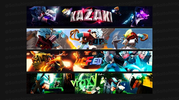 Minecraft Banner + Avatar