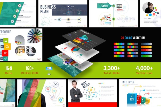 1200+ Slide Page Aweasome for Business, Marketing