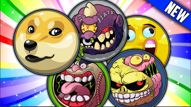 pack gfx agar io virus gғх