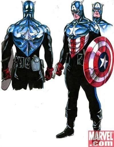 Captain America (Bucky version) Dye-Sub Pattern