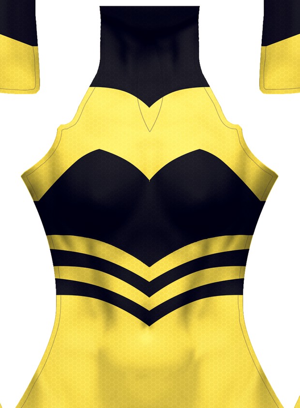 Queen Bee (Miraculous Ladybug season 2) Dye-Sub Digital Pattern