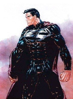 Superman Lives (black) Dye-Sub Pattern