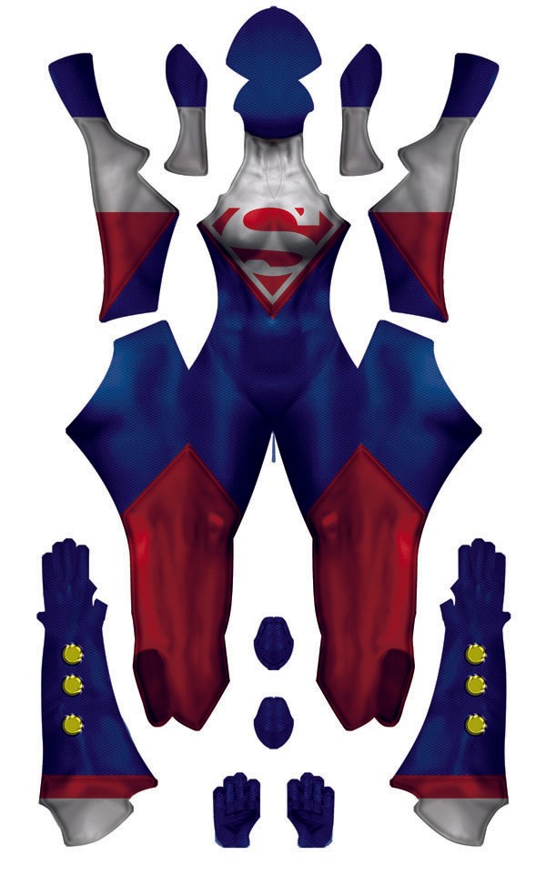 Superwoman Dye-sub Pattern