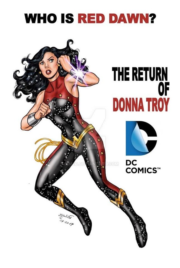 Donna Troy (Red Dawn Version) Dye-Sub Pattern
