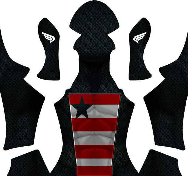 U.S. Agent Dye-Sub Pattern