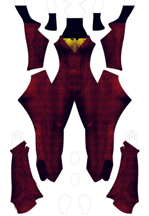 Jean Grey / Dark Phoenix Dye-Sub Digital Pattern