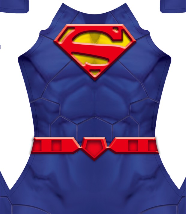 New 52 Superman Dye-Sub Pattern